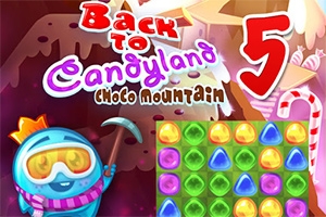 Gioco Back to Candyland 5: Choco Mountain su Giochi 123