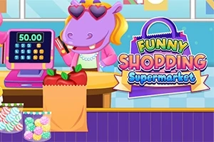 Funny Shopping Supermarket